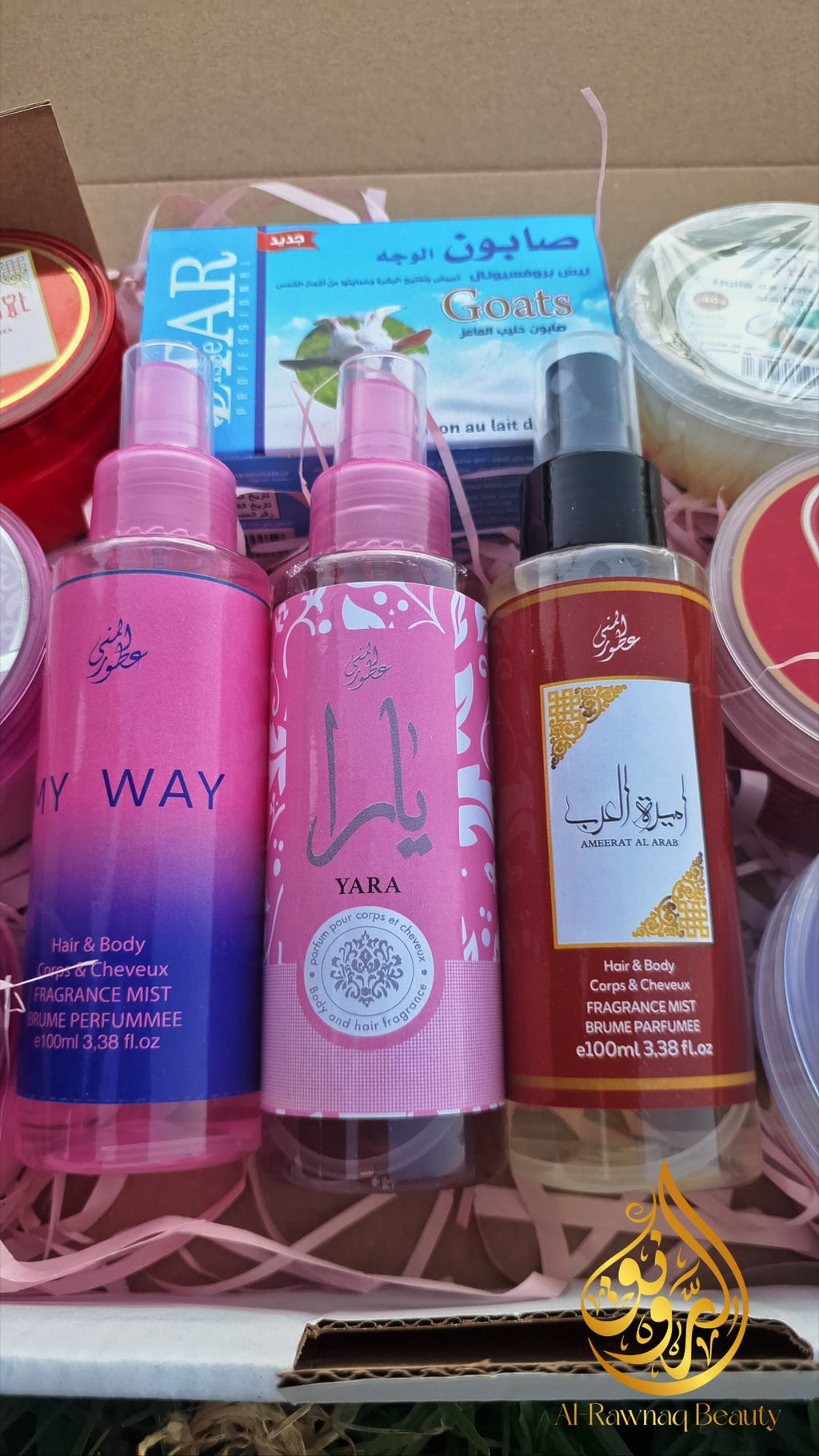 Pack cosmetique homme & femme